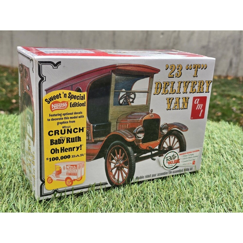 AMT '23 T Delivery Van Sweet N Special Kit # AMT860/12 New Factory Sealed 1:25